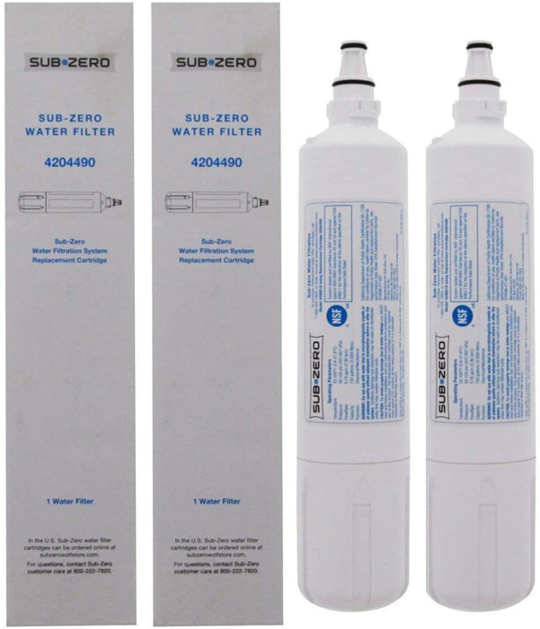 Sub-Zero 4204490 Replacement Refrigerator Water Filter, 2pcs
