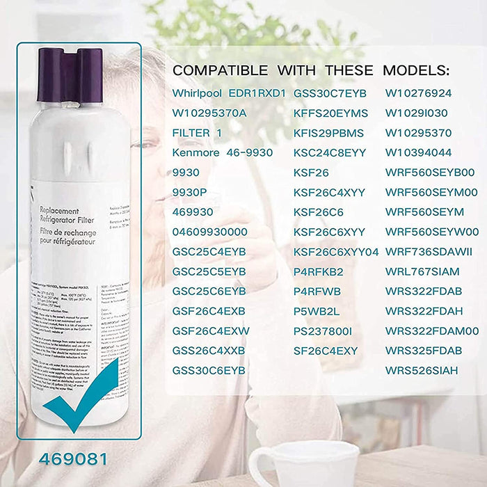 Kenmore 9081-469081, 469930, 9930 Refrigerator Water Filter